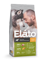 Elato Holistic Adult Dog Medium & Maxi Chicken & Duck (Элато Холистик корм для собак средних и крупных пород с курицей и уткой)