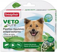 Beaphar БиоКапли для собак средних пород от блох и клещей 99849