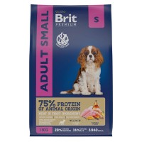 Brit Premium Adult S (Брит корм для собак малых пород)