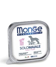 Monge MONOPROTEIN SOLO MAIALE (Монж консервы для собак из свинины) - Monge MONOPROTEIN SOLO MAIALE (Монж консервы для собак из свинины)