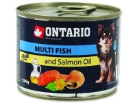 Ontario Mini - Multi Fish and Salmon oil (Онтарио консервы для собак, рыбное ассорти)