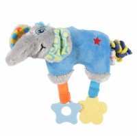 Золюкс Игрушка плюшевая слоник (голубой/зеленый) (480080BLE)