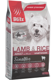 Blitz Lamb & Rice Small Breeds Adult (Блиц сухой корм для мелких пород собак с ягненком и рисом) - Blitz Lamb & Rice Small Breeds Adult (Блиц сухой корм для мелких пород собак с ягненком и рисом)