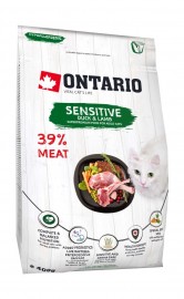 Ontario Cat Sensitive/Derma (Онтарио для кошек с чувствительным пищеварением с уткой и ягненком) - Ontario Cat Sensitive/Derma (Онтарио для кошек с чувствительным пищеварением с уткой и ягненком)