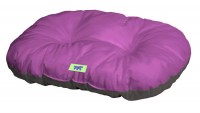 Ferplast RELAX С (Ферпласт лежак для собак и кошек из хлопка фиолетовый с черным)