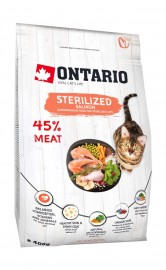 Ontario Cat Sterilised Salmon (Онтарио для стерилизованных кошек с лососем) - Ontario Cat Sterilised Salmon (Онтарио для стерилизованных кошек с лососем)