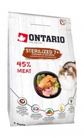 Ontario Cat Sterilised 7+ (Онтарио для пожилых стерилизованных кошек с курицей) - Ontario Cat Sterilised 7+ (Онтарио для пожилых стерилизованных кошек с курицей)