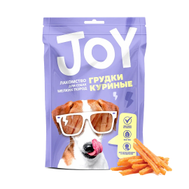 Joy (Джой Лакомство для собак мелких пород Грудки куриные) - Joy (Джой Лакомство для собак мелких пород Грудки куриные)