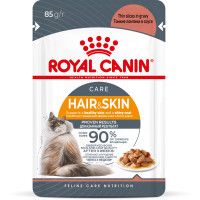 Hair&Skin Care (в соусе) (Роял Канин для поддержания красоты шерсти кошек)