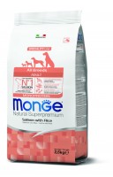 Корм Monge Speciality Line All Breeds Adult Salmon (Монж для взрослых собак всех пород с лососем)