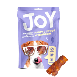 Joy (Джой Лакомство для собак мелких пород Рулет с уткой и яблоком) - Joy (Джой Лакомство для собак мелких пород Рулет с уткой и яблоком)