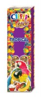 Cliffi Sticks parrots with tropical fruit and honey, Tropical (палочки с фруктами и медом от Клиффи)