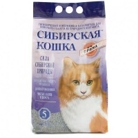 Наполнитель комкующийся Сибирская кошка "Прима"