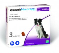 Frontline НексгарД, таблетки инсектоакарицидные для собак (3таб), 10,1-25кг. 55807
