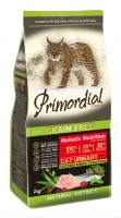 Primordial Grain Free Cat Urinary Turkey Farring (Примордиал беззерновой корм для кошек с МКБ с индейкой и сельдью)