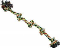 №1 Игрушка для собак "Грейфер веревка цветная с пятью узлами" 46см (83916)