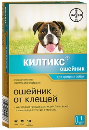 Килтикс ошейник для средних собак от блох и клещей - 1cq.jpg