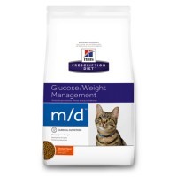 Feline m/d (Хиллс для взр. кошек, лечение сахарного диабета) (25093)