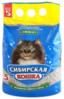 Наполнитель впитывающий Сибирская кошка "Эффект" 