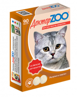 ДокторZOO ( Доктор ЗОО мультивитаминное лакомство для кошек со вкусом копченостей (12994))